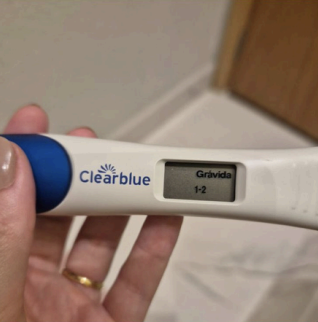 Teste positivo da Tatiana